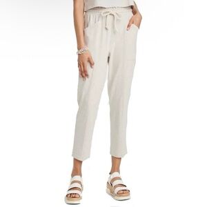 Universal Thread - 100% Cotton Tapered Ankle Pull-On Pant, Size Small